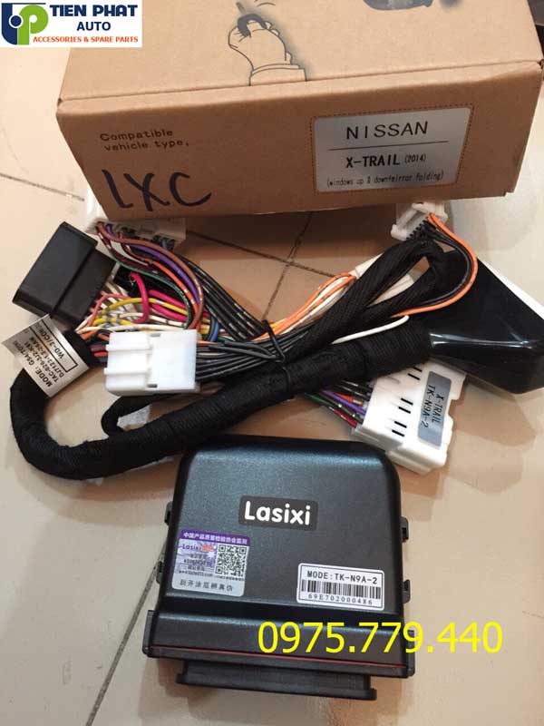 chuyen lap dat gap guong len kinh cho nissan xtrail